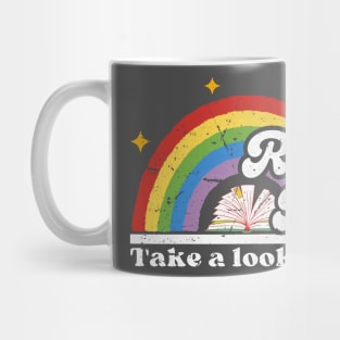 Take a Look, it's In a Book Reading Rainbow Mug